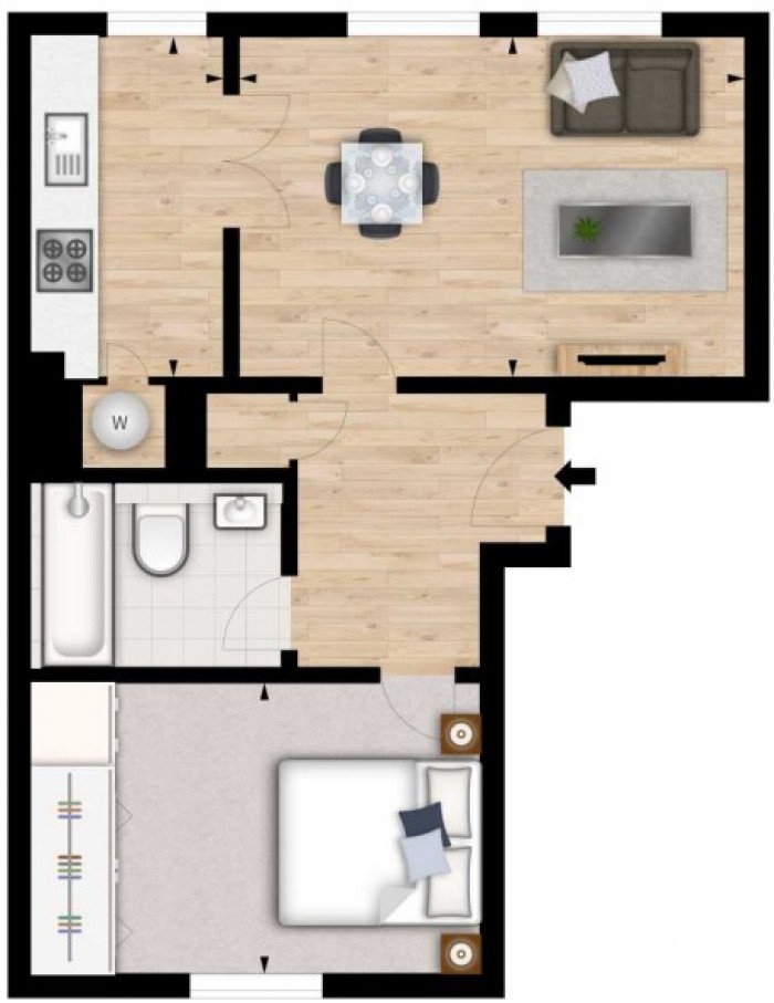 Floorplan for Cedar House, London