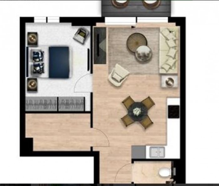 Floorplan for Garrett Mansions, West End Gate, Paddington