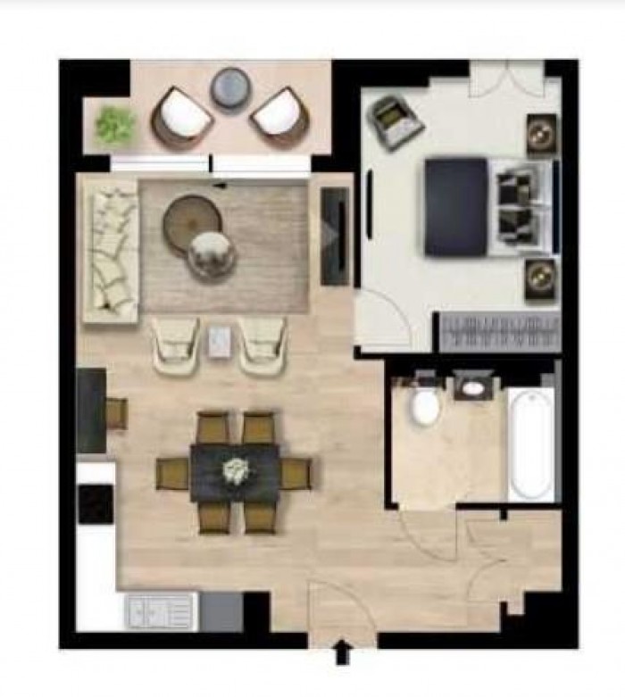 Floorplan for Garrett Mansions, London